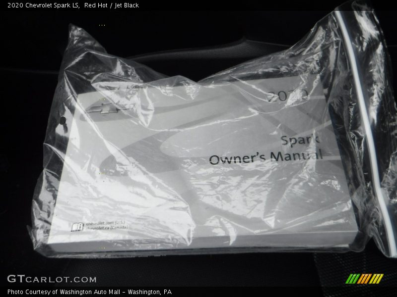 Red Hot / Jet Black 2020 Chevrolet Spark LS