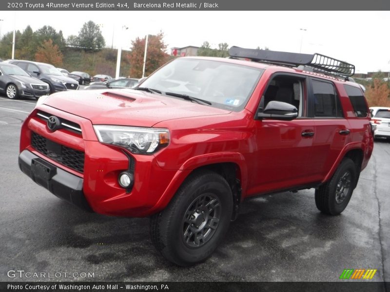 Barcelona Red Metallic / Black 2020 Toyota 4Runner Venture Edition 4x4