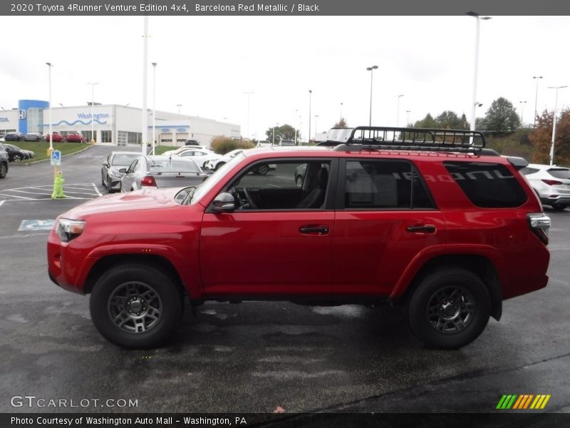 Barcelona Red Metallic / Black 2020 Toyota 4Runner Venture Edition 4x4