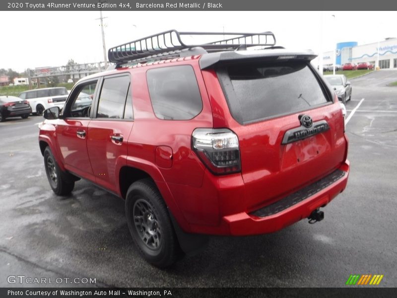 Barcelona Red Metallic / Black 2020 Toyota 4Runner Venture Edition 4x4