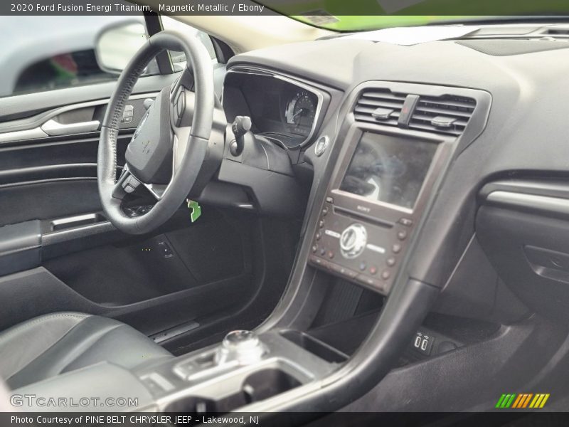 Dashboard of 2020 Fusion Energi Titanium