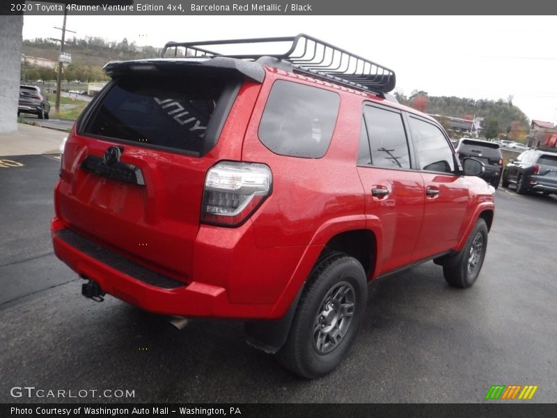 Barcelona Red Metallic / Black 2020 Toyota 4Runner Venture Edition 4x4