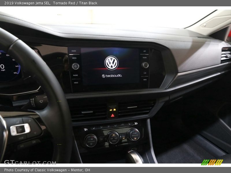 Tornado Red / Titan Black 2019 Volkswagen Jetta SEL