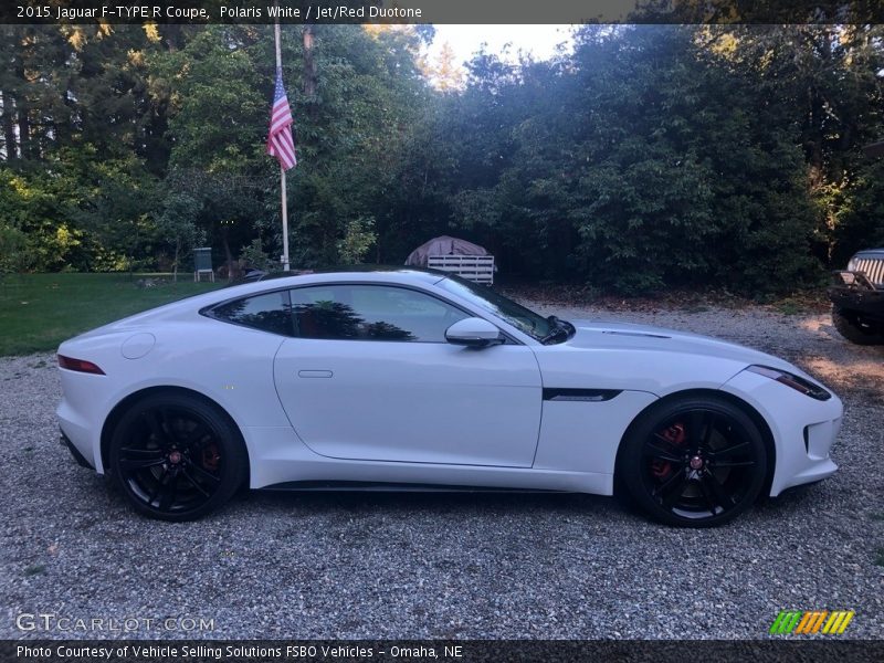  2015 F-TYPE R Coupe Polaris White