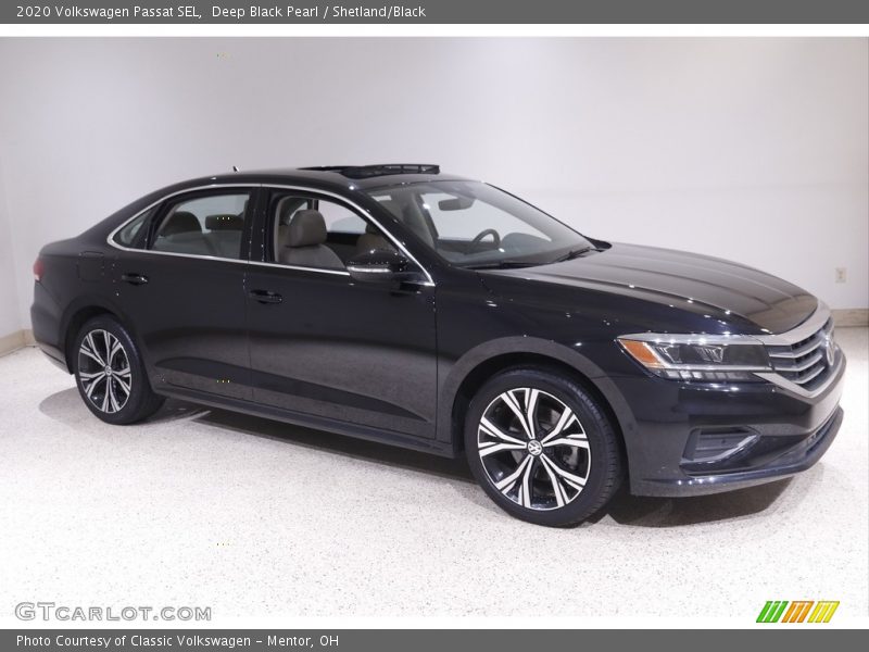 Deep Black Pearl / Shetland/Black 2020 Volkswagen Passat SEL