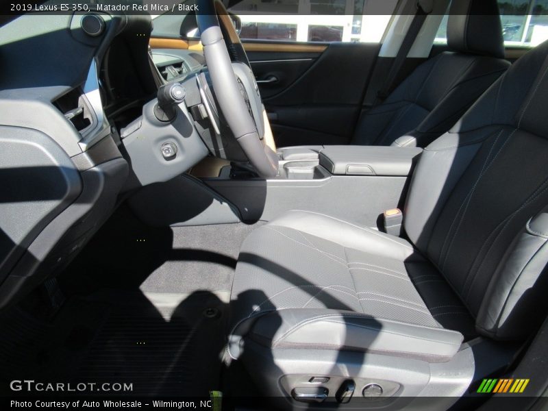 Matador Red Mica / Black 2019 Lexus ES 350
