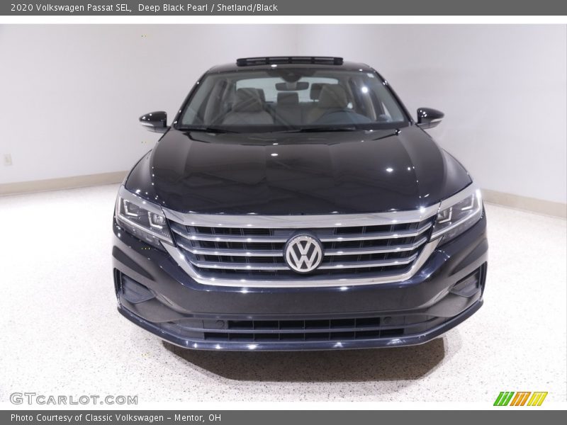 Deep Black Pearl / Shetland/Black 2020 Volkswagen Passat SEL