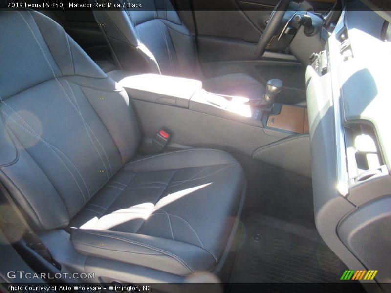Matador Red Mica / Black 2019 Lexus ES 350