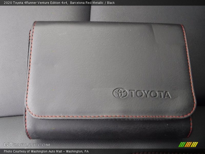 Barcelona Red Metallic / Black 2020 Toyota 4Runner Venture Edition 4x4