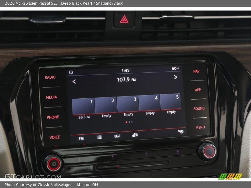 Deep Black Pearl / Shetland/Black 2020 Volkswagen Passat SEL