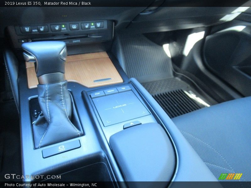 Matador Red Mica / Black 2019 Lexus ES 350