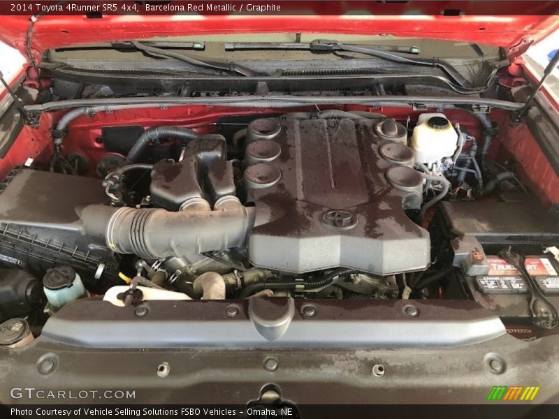 Barcelona Red Metallic / Graphite 2014 Toyota 4Runner SR5 4x4
