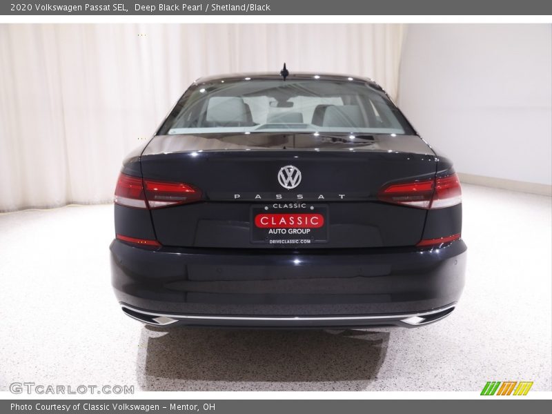 Deep Black Pearl / Shetland/Black 2020 Volkswagen Passat SEL