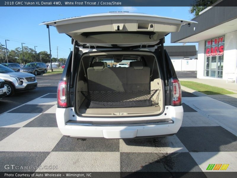 White Frost Tricoat / Cocoa/Shale 2018 GMC Yukon XL Denali 4WD