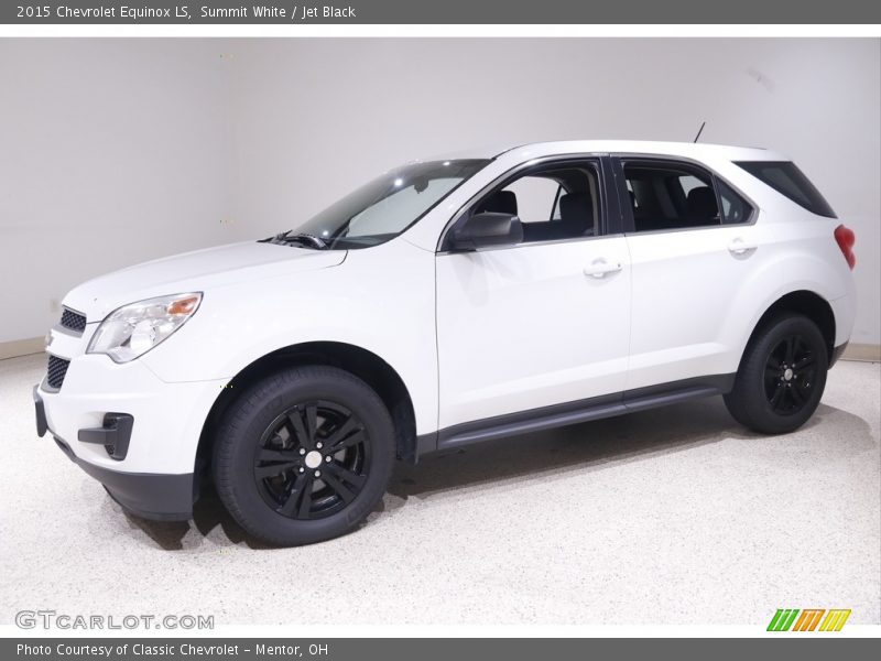 Summit White / Jet Black 2015 Chevrolet Equinox LS