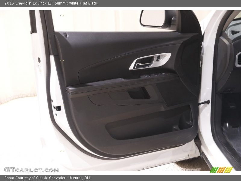 Summit White / Jet Black 2015 Chevrolet Equinox LS