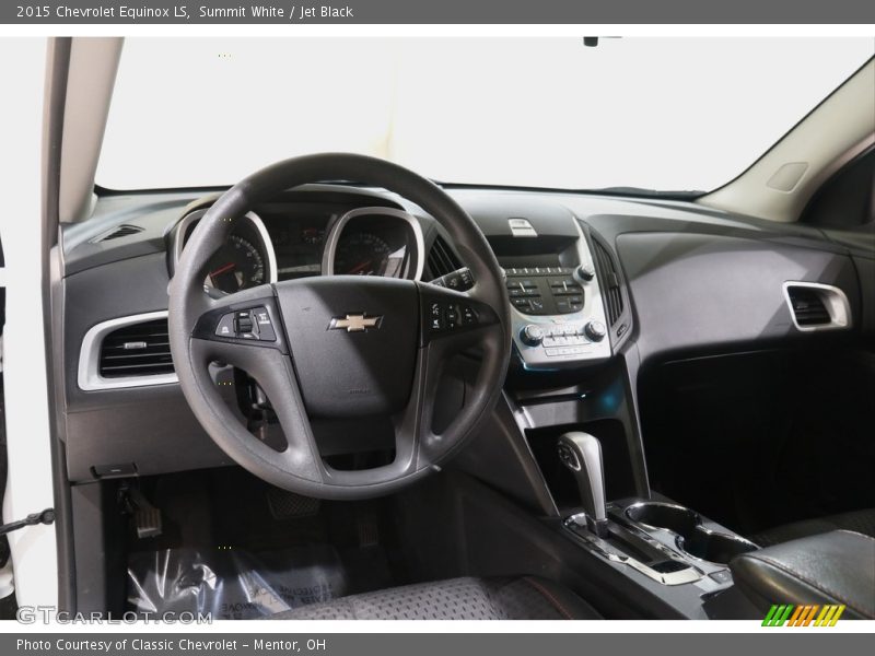Summit White / Jet Black 2015 Chevrolet Equinox LS