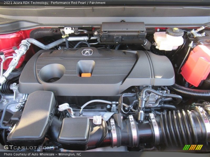Performance Red Pearl / Parchment 2021 Acura RDX Technology