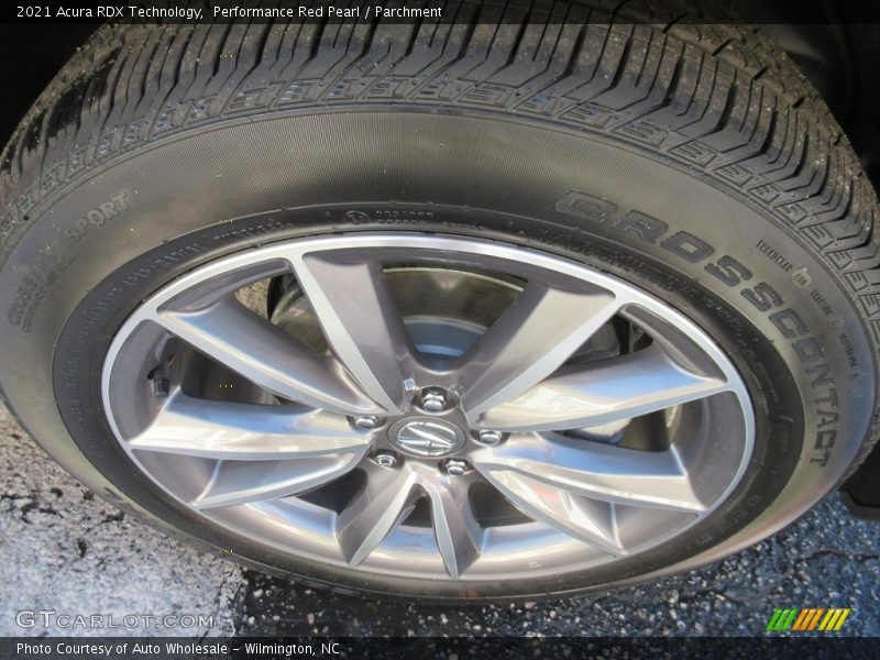 Performance Red Pearl / Parchment 2021 Acura RDX Technology