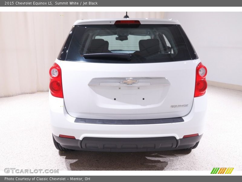 Summit White / Jet Black 2015 Chevrolet Equinox LS