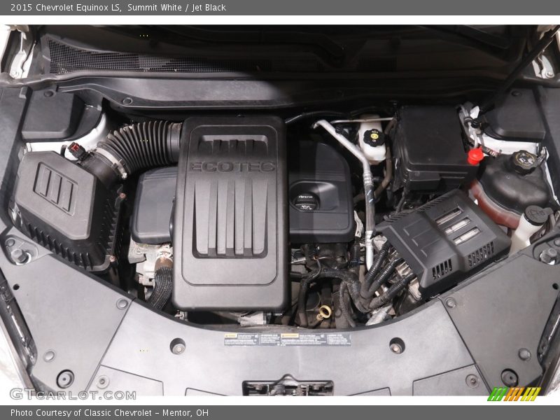 Summit White / Jet Black 2015 Chevrolet Equinox LS
