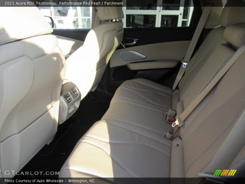 Performance Red Pearl / Parchment 2021 Acura RDX Technology