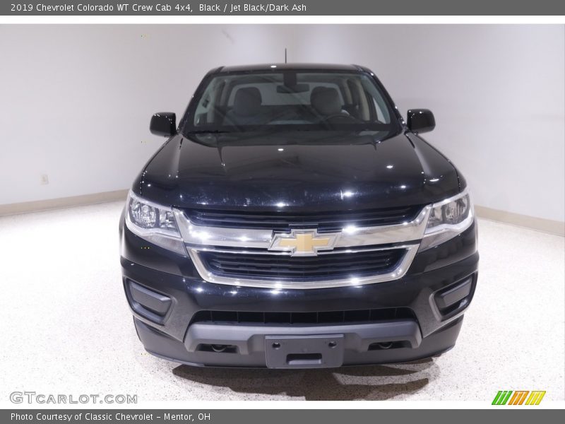 Black / Jet Black/Dark Ash 2019 Chevrolet Colorado WT Crew Cab 4x4