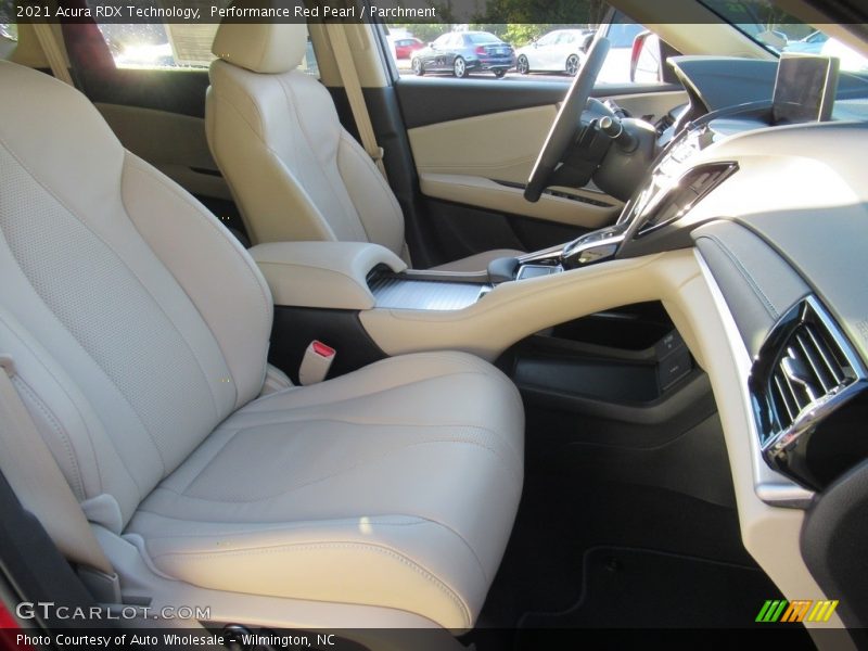 Performance Red Pearl / Parchment 2021 Acura RDX Technology