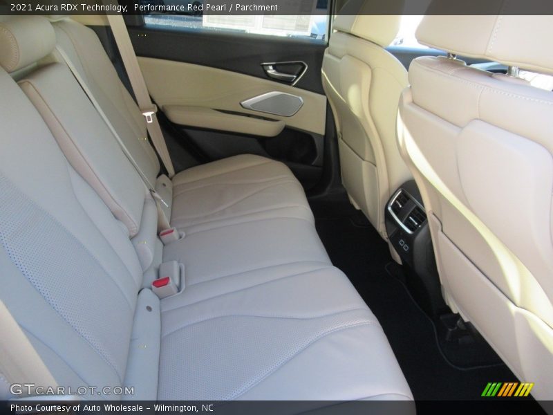 Performance Red Pearl / Parchment 2021 Acura RDX Technology