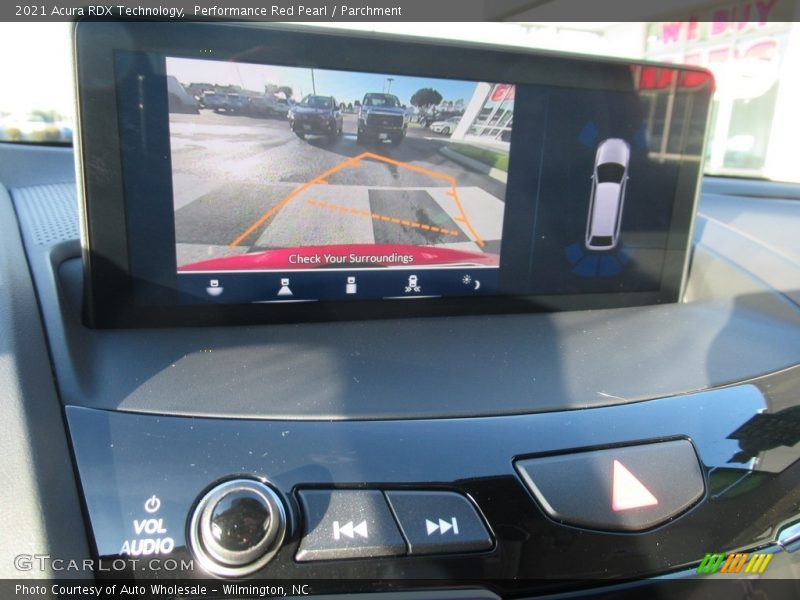 Performance Red Pearl / Parchment 2021 Acura RDX Technology