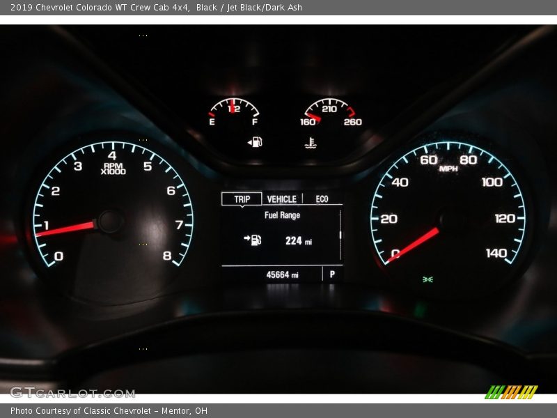 Black / Jet Black/Dark Ash 2019 Chevrolet Colorado WT Crew Cab 4x4
