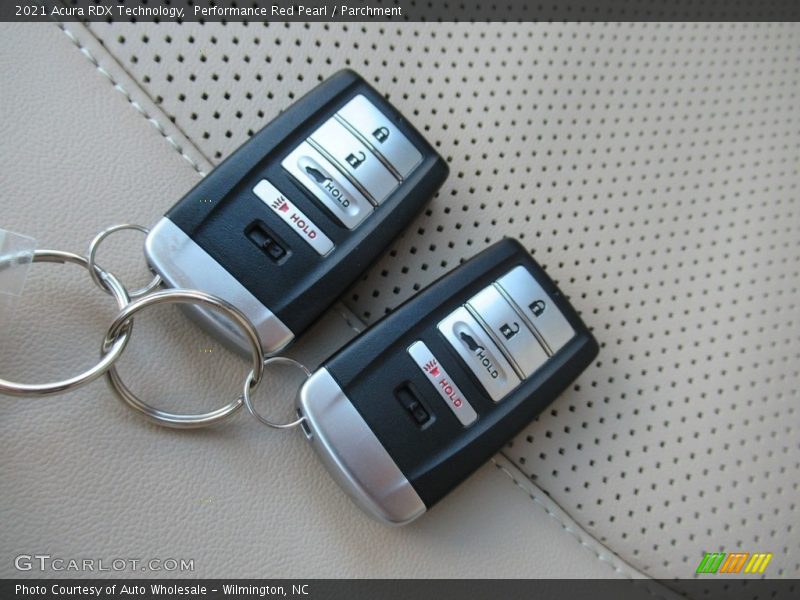 Performance Red Pearl / Parchment 2021 Acura RDX Technology