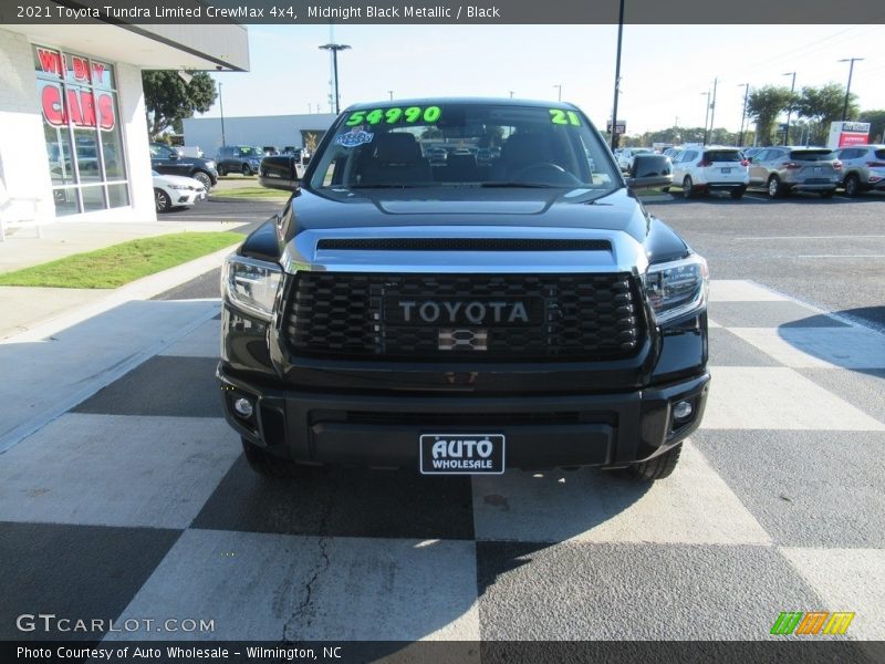 Midnight Black Metallic / Black 2021 Toyota Tundra Limited CrewMax 4x4