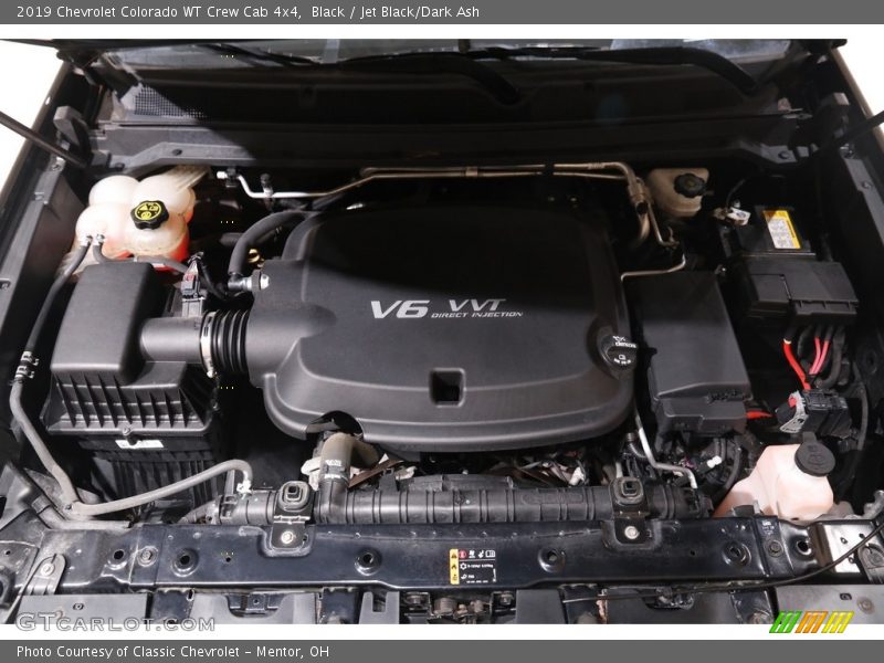 Black / Jet Black/Dark Ash 2019 Chevrolet Colorado WT Crew Cab 4x4