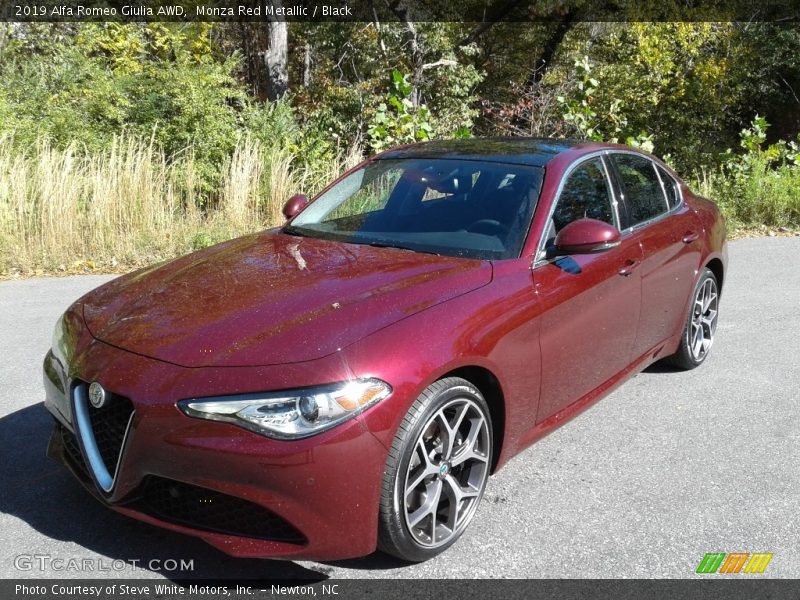 Monza Red Metallic / Black 2019 Alfa Romeo Giulia AWD