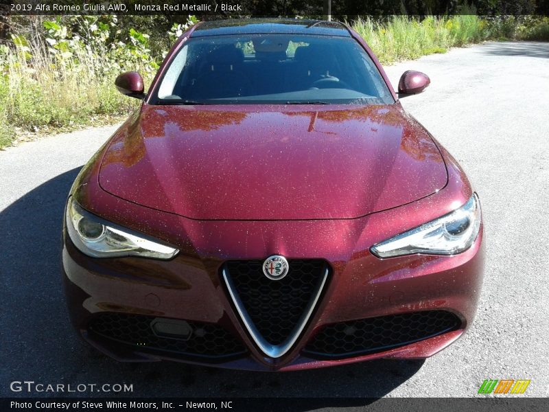 Monza Red Metallic / Black 2019 Alfa Romeo Giulia AWD