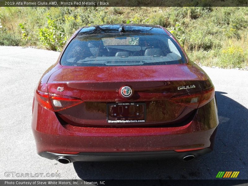 Monza Red Metallic / Black 2019 Alfa Romeo Giulia AWD
