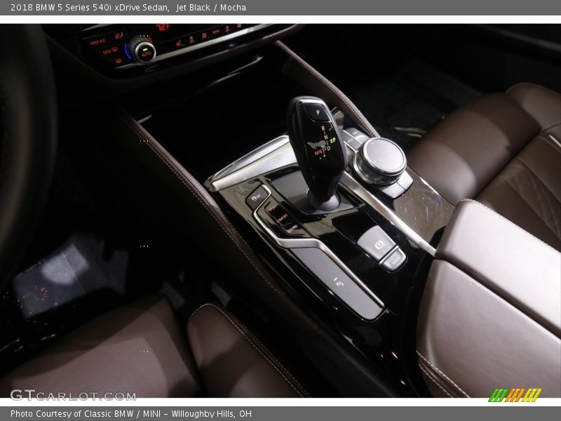 Jet Black / Mocha 2018 BMW 5 Series 540i xDrive Sedan