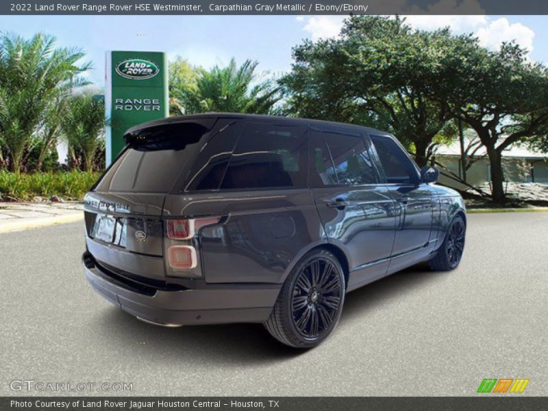 Carpathian Gray Metallic / Ebony/Ebony 2022 Land Rover Range Rover HSE Westminster