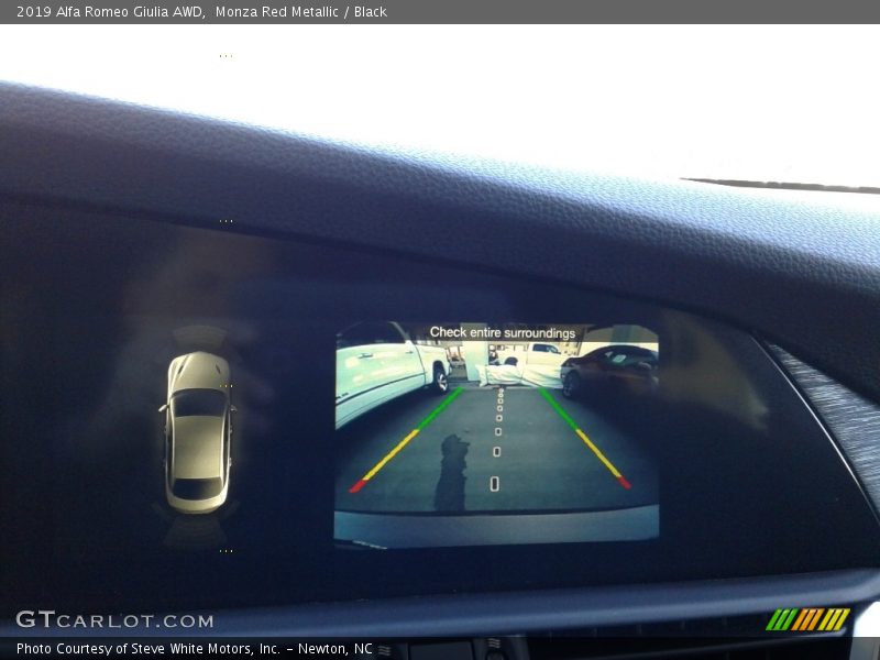 Monza Red Metallic / Black 2019 Alfa Romeo Giulia AWD