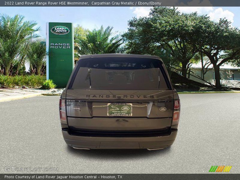 Carpathian Gray Metallic / Ebony/Ebony 2022 Land Rover Range Rover HSE Westminster