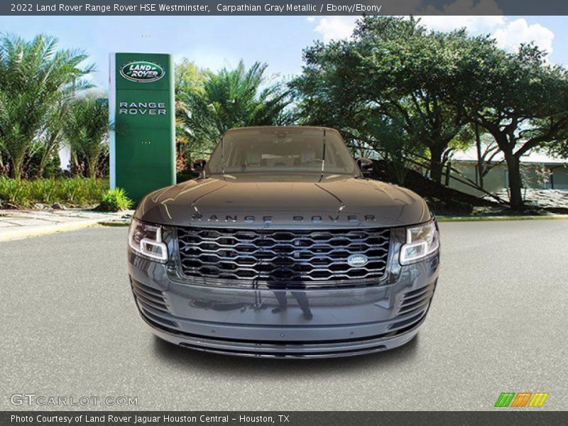 Carpathian Gray Metallic / Ebony/Ebony 2022 Land Rover Range Rover HSE Westminster