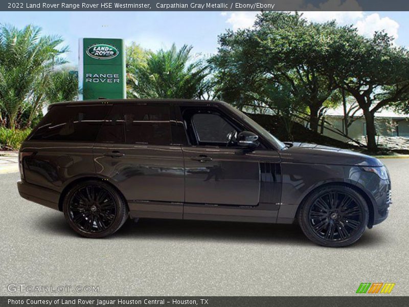 Carpathian Gray Metallic / Ebony/Ebony 2022 Land Rover Range Rover HSE Westminster