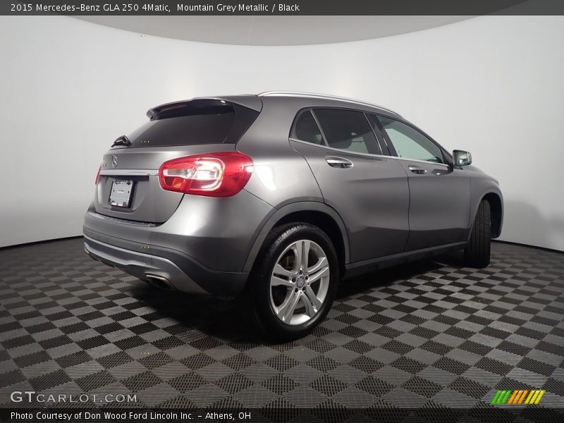 Mountain Grey Metallic / Black 2015 Mercedes-Benz GLA 250 4Matic