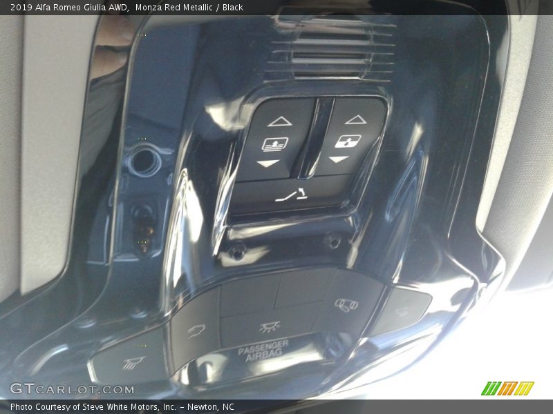 Monza Red Metallic / Black 2019 Alfa Romeo Giulia AWD