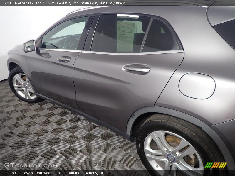 Mountain Grey Metallic / Black 2015 Mercedes-Benz GLA 250 4Matic