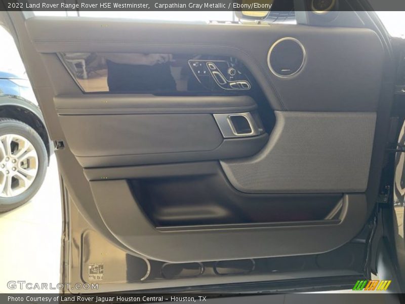 Door Panel of 2022 Range Rover HSE Westminster