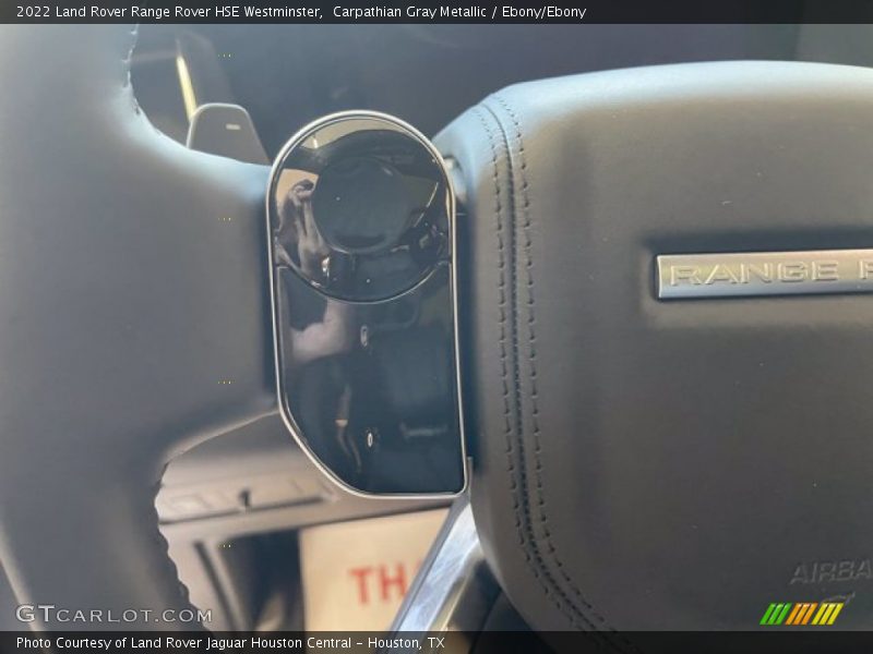  2022 Range Rover HSE Westminster Steering Wheel