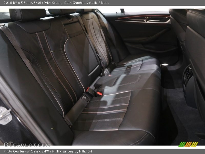 Dark Graphite Metallic / Black 2018 BMW 5 Series 540i xDrive Sedan
