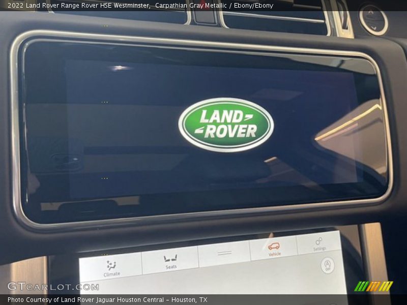 Carpathian Gray Metallic / Ebony/Ebony 2022 Land Rover Range Rover HSE Westminster